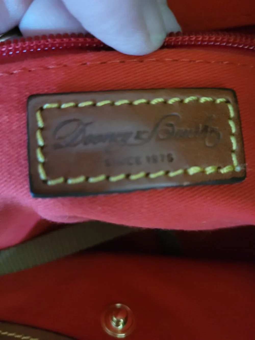 Dooney & Bourke Nylon Bailey Tote Apple Green